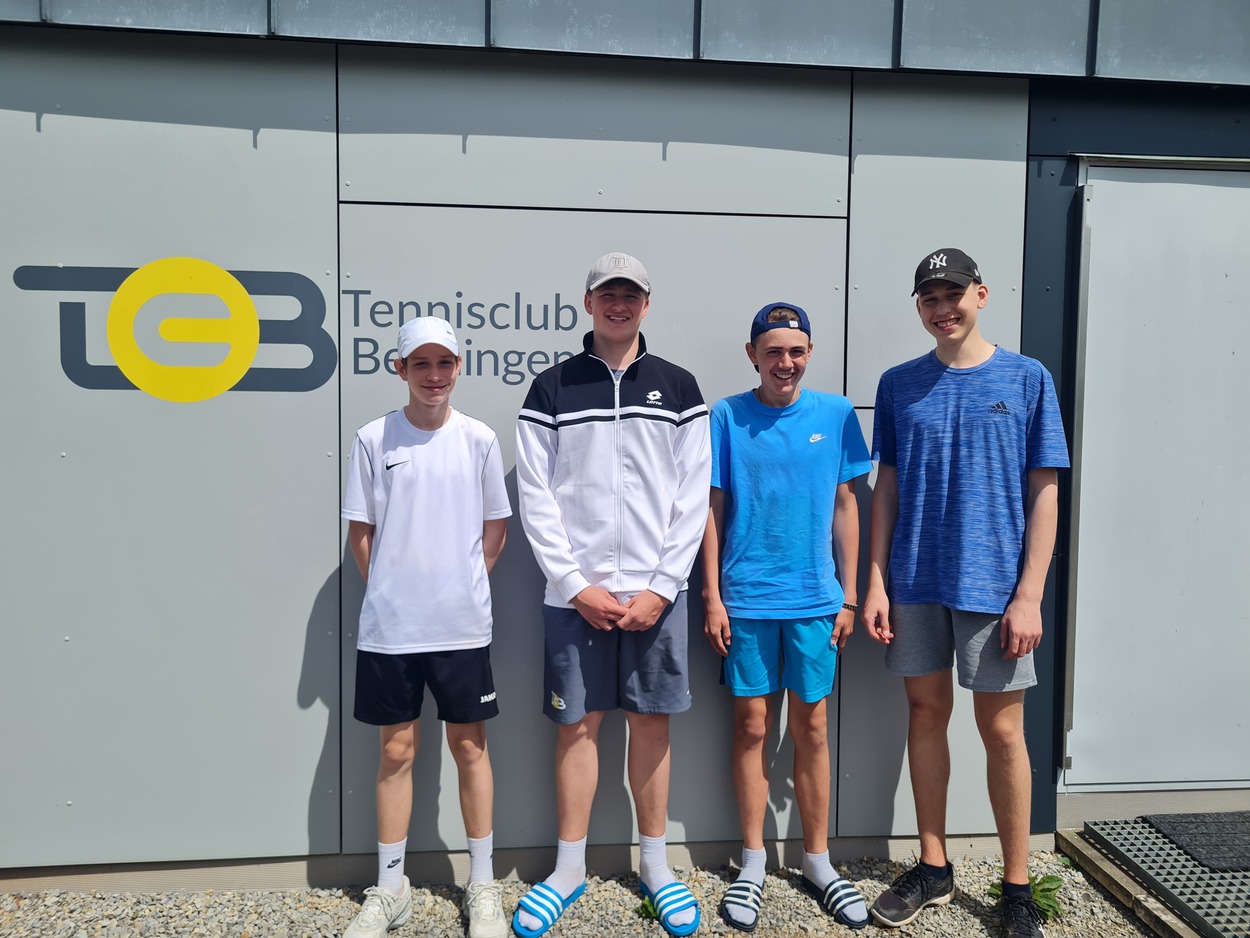 U18 Junioren: TC Benningen – TC Steinheim 3:3 (7:6)
